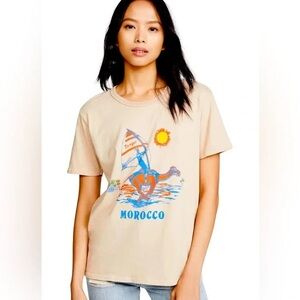 Rxmanxe Tangier Morocco Short Sleeve Shirt Cotton Medium